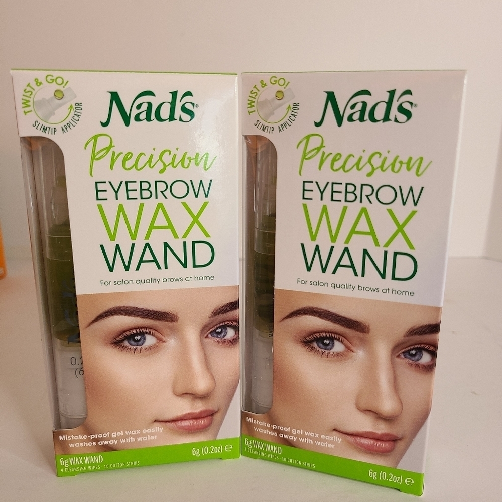 Nads Precision Eyebrow Wax Wand Lot of 2